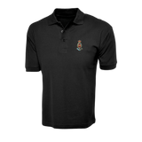 7 Parachute Regiment RHA Polo Shirt - Black
