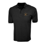 1st The Queen's Dragoon Guards Polo Shirt - Black