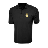 7th Queen's Own Hussars Polo Shirt - Black