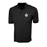 King's Dragoon Guards Polo Shirt - Black