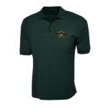 1st The Queen's Dragoon Guards Polo Shirt - Bottle Green