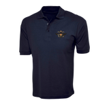 1st The Queen's Dragoon Guards Polo Shirt - Navy