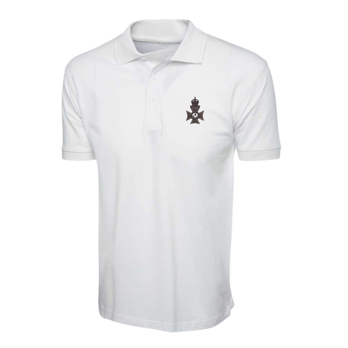 King's Royal Rifle Corps Polo Shirt - White