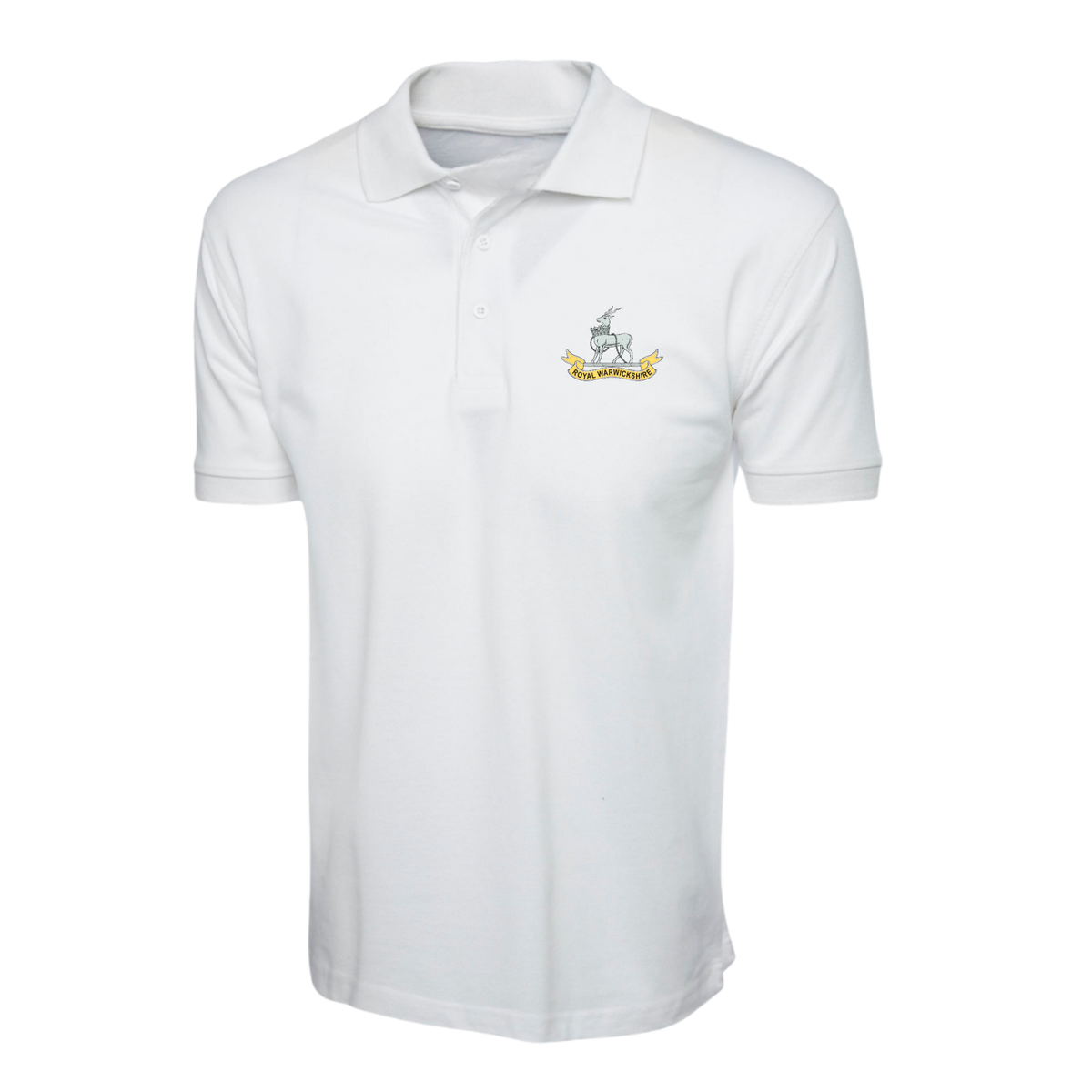 Royal Warwickshire Regiment Polo Shirt - White