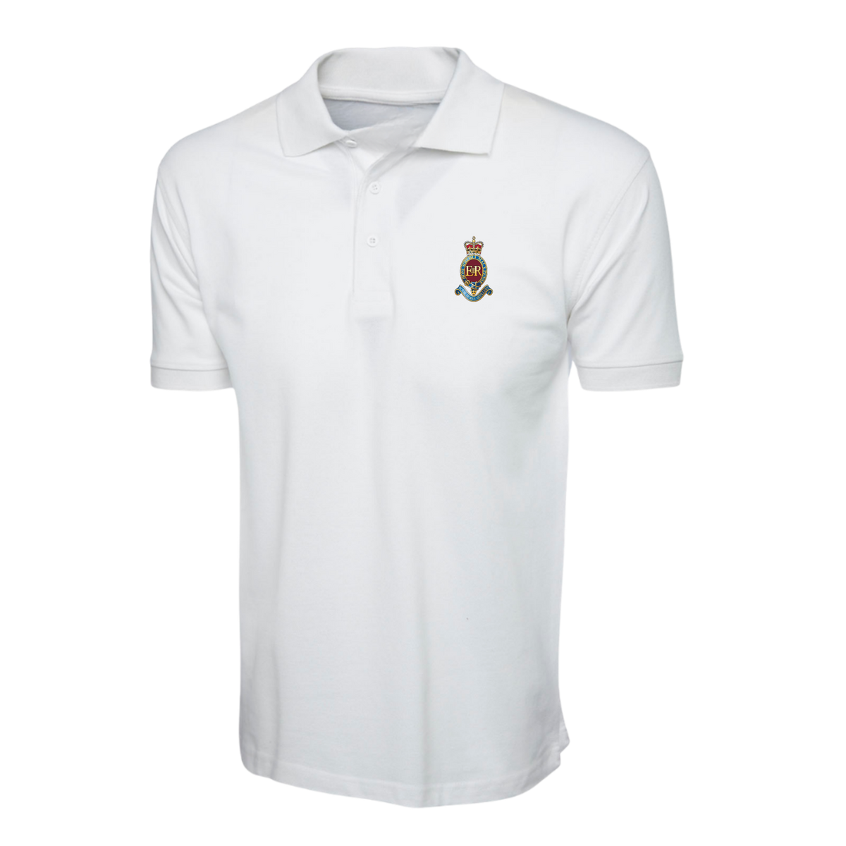 7 Parachute Regiment RHA Polo Shirt - White