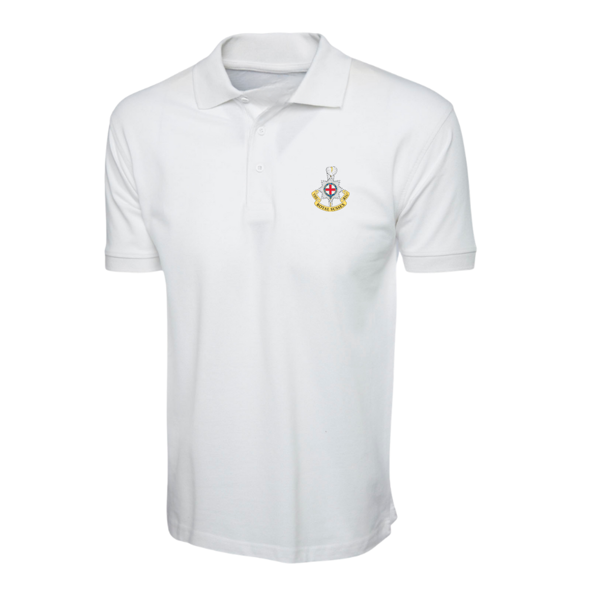 Royal Sussex Regiment Polo Shirt - White