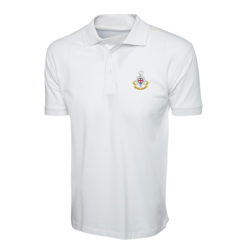 Royal Sussex Regiment Polo Shirt - White