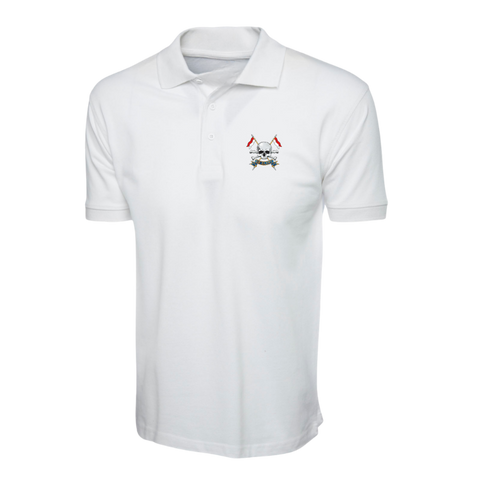 The Royal Lancers Polo Shirt - White