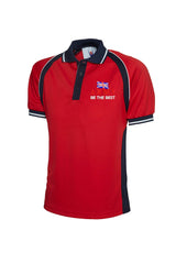Army “Be The Best” Embroidered Sports Polo Shirt | Official Licensed UK