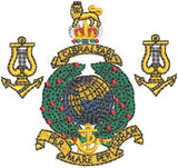 Royal Marines Band Rugby Shirt – Premium Embroidered Military Rugby Shirt UK