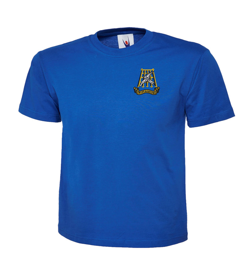 Swift And Secure Army T Shirt – Military Embroidered Cotton Tee UK