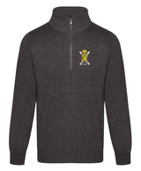 Royal Regiment of Scotland 1/2 Zip Sweatshirt – Embroidered Military Regiment Clothing UK