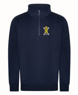 Royal Regiment of Scotland 1/2 Zip Sweatshirt – Embroidered Military Regiment Clothing UK