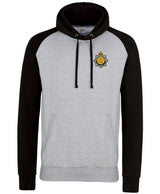 Royal Corps of Transport Contrast Hoodie – Embroidered RCT Military Hoodie