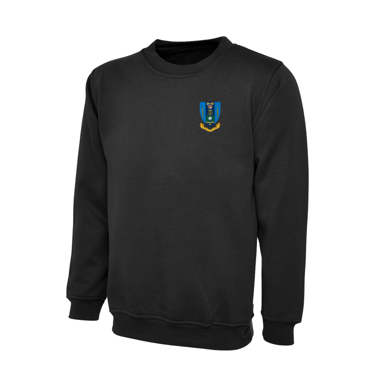 40 Commando Royal Marines Sweatshirt - Black