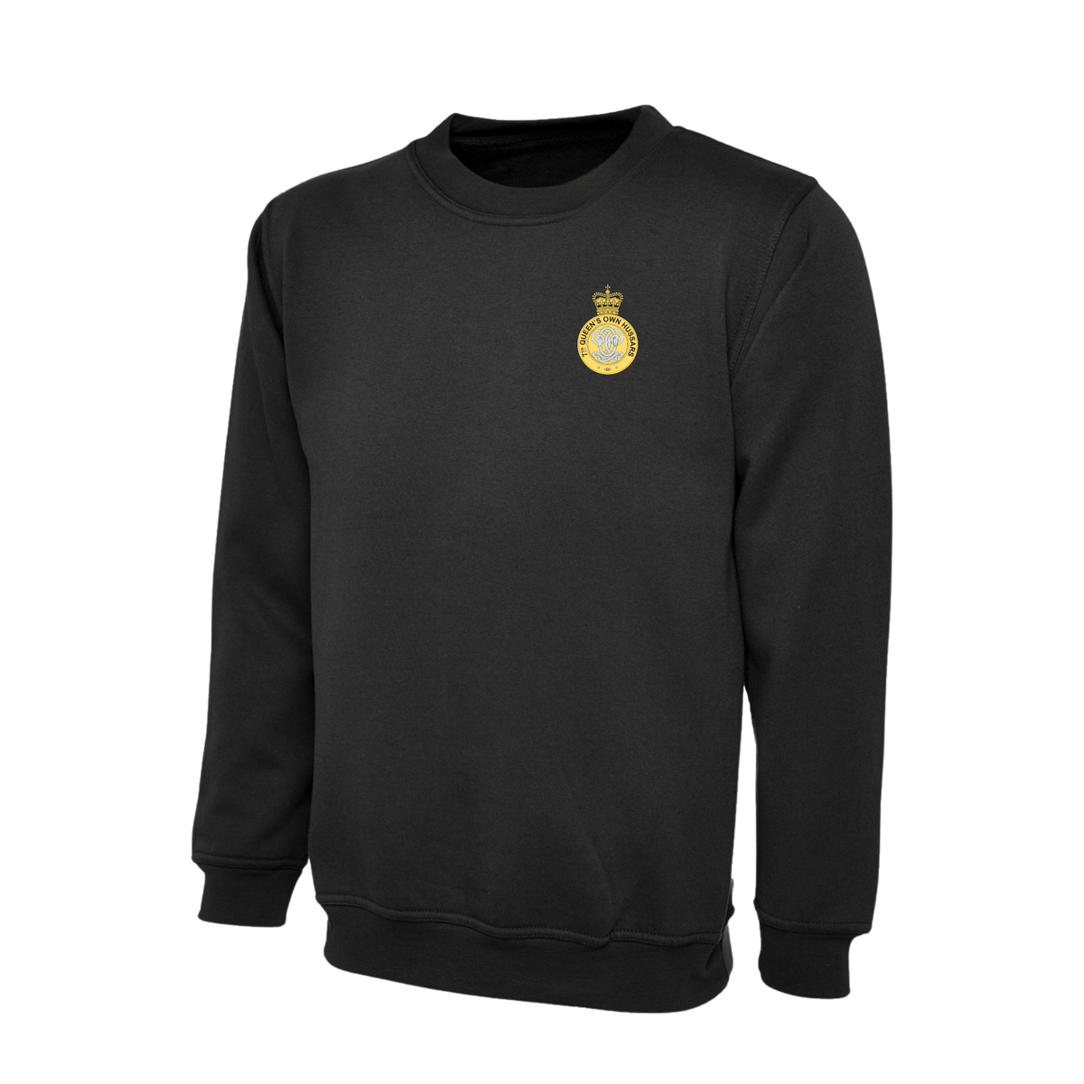 7th Queen's Own Hussars Sweatshirt - Black