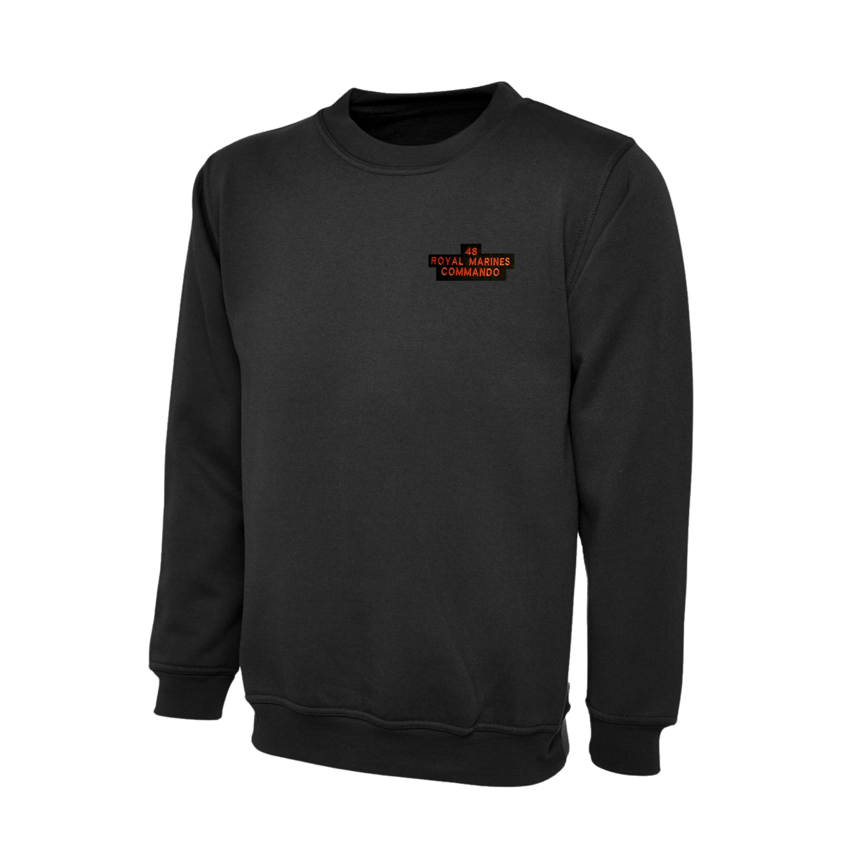 48 Royal Marines Commando Sweatshirt - Black