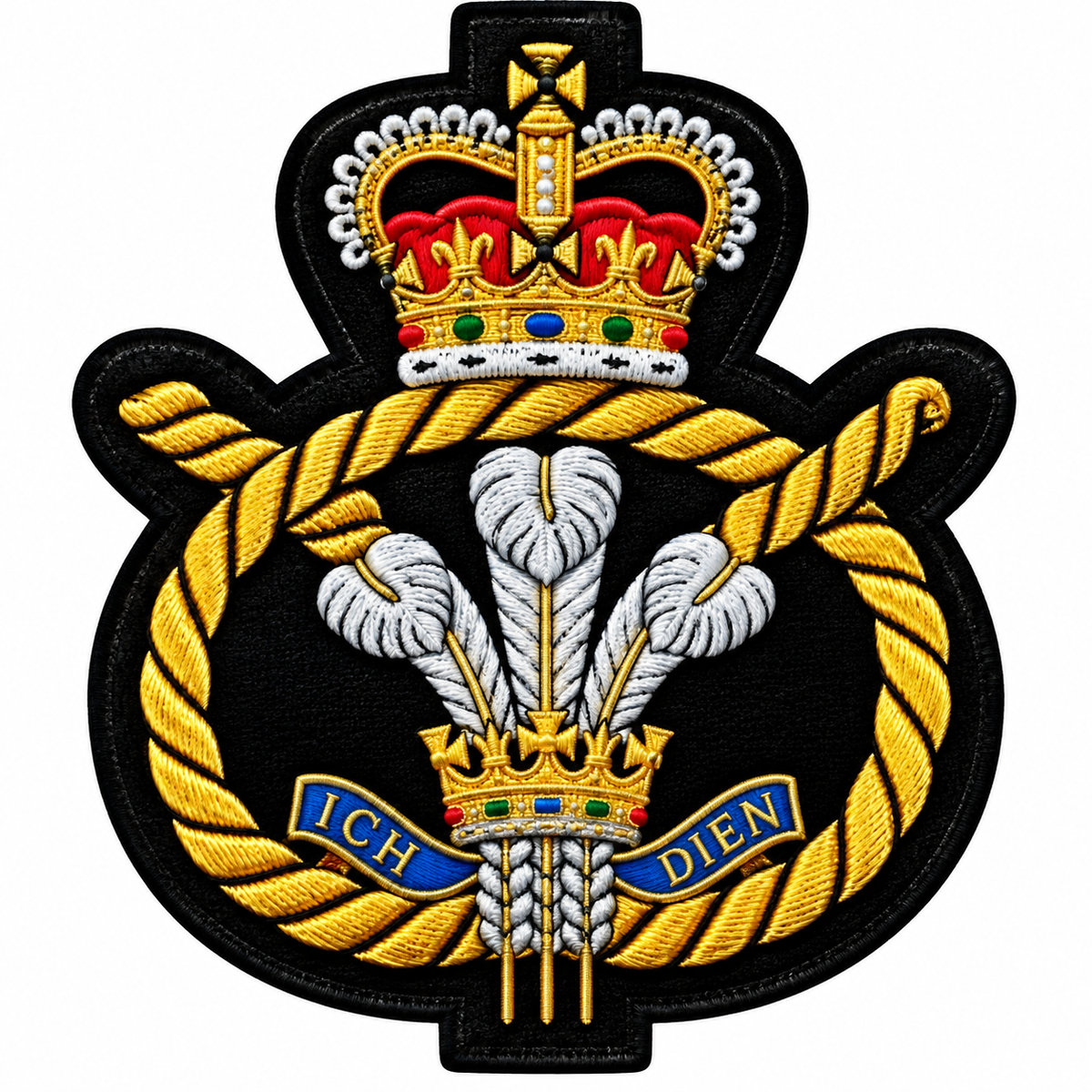Staffordshire Regiment Bullion Wire Blazer Badge