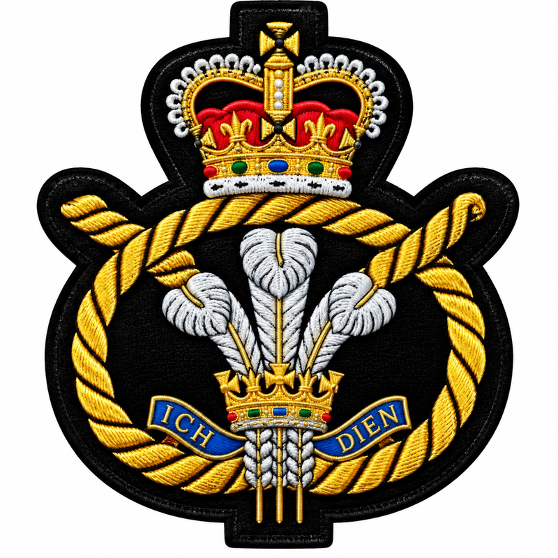 Staffordshire Regiment Bullion Wire Blazer Badge