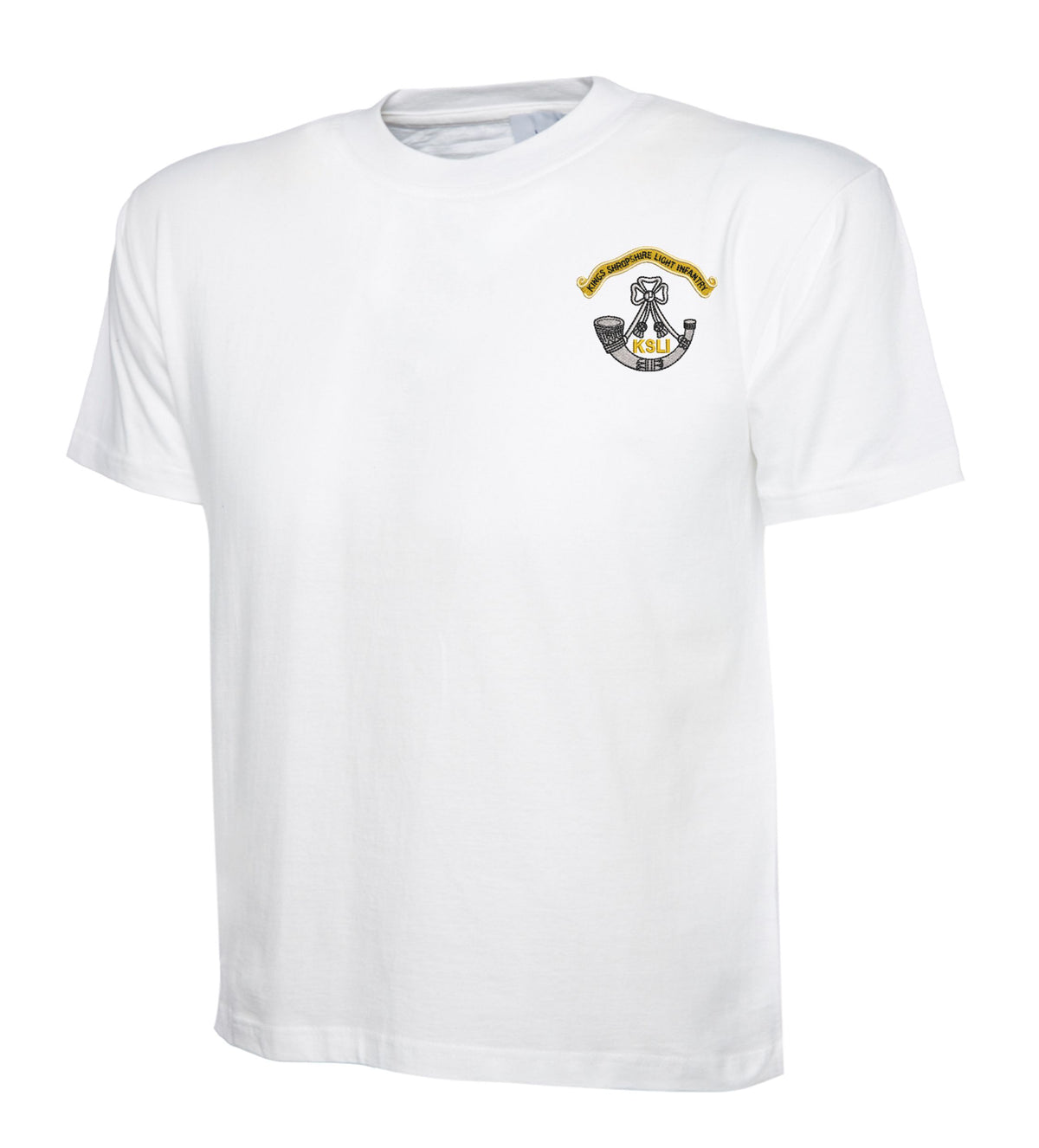 Kings Shropshire Light Infantry Regiment T Shirt – Embroidered UK