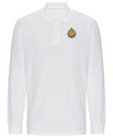 Royal Corps of Transport Long Sleeve Piqué Polo Shirt – Embroidered RCT Polo