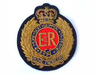 ROYAL ENGINEERS BLAZER BADGES