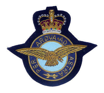 RAF Royal Air Force Blazer Badges UK | Military Badges & Regimental Blazer Crests
