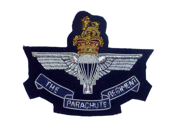 The Parachute Regiment Bullion Wire Blazer Badge