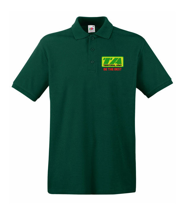 Territorial Army Regiment Polo Shirt | Embroidered British Army Reserve Polo UK