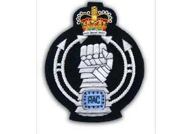 Royal Armoured Corp Bullion Wire Blazer Badge