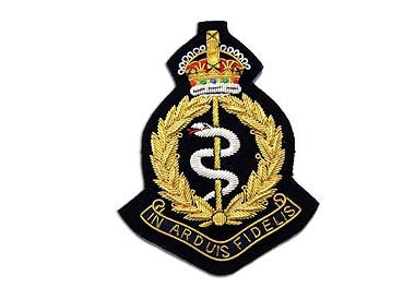 Royal Army Medical Corps Bullion Wire Blazer Badge | Military Blazer Badges UK