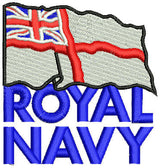 Royal Navy T-Shirt UK | Embroidered Military Navy Shirts & Clothing