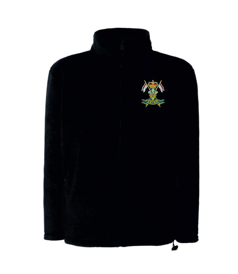 9th/12th Royal Lancers Fleece Jackets UK | Embroidered Military Fleeces