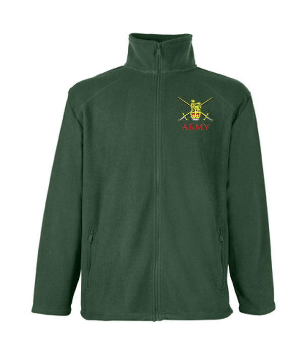 Army Crossed Swords Fleeces UK | Custom Military Fleece Jackets
