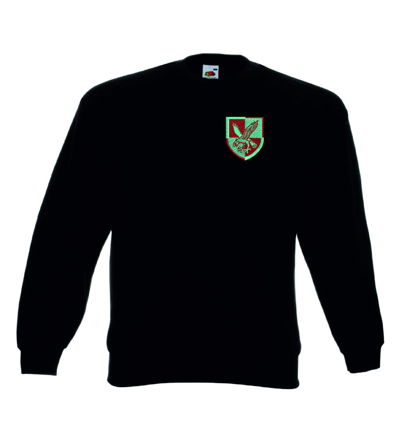 16 Air Assault Brigade Sweatshirt – British Army Military Embroidered Crewneck UK