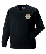 London Regiment V Neck Sweatshirt