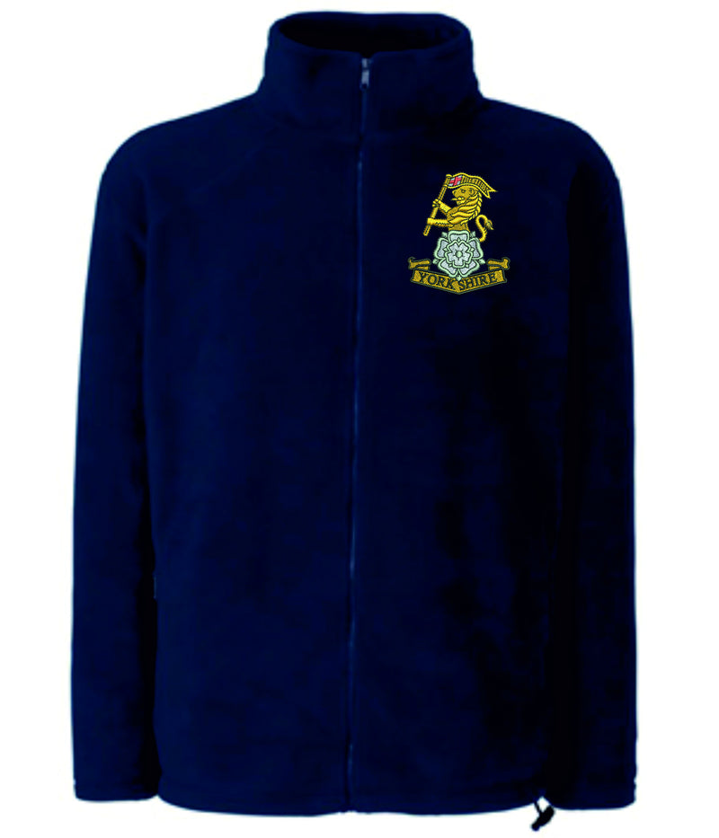 The Yorkshire Regiment Fleeces UK | Embroidered Military Fleece Jackets & Regimental Clothing
