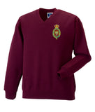 Blues And Royal V Neck Sweatshirt