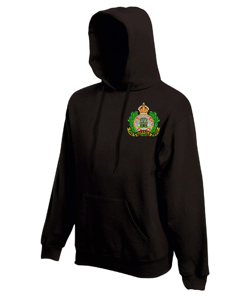 Suffolk Regiment Hoodie UK | Embroidered Military Hoodies