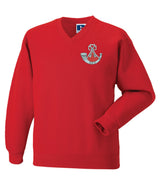 Light Infantry Regiment V Neck Sweatshirt