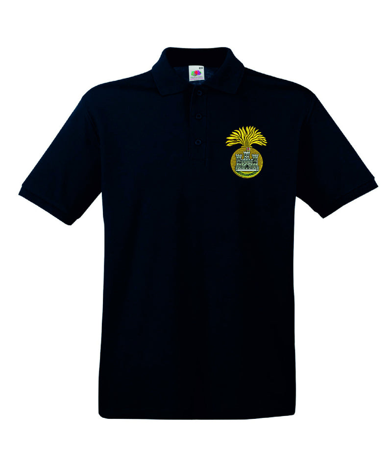 Royal Inniskilling Fusiliers Polo Shirt – Embroidered Military Polo Shirts UK