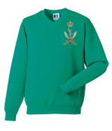 Queen’s Gurkha Signals V Neck Sweatshirts