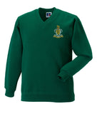 Queens Royal Hussars V neck Sweatshirt