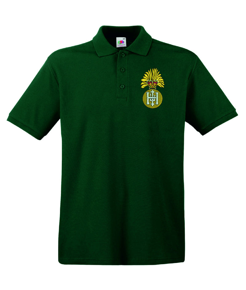 Royal Highland Fusiliers Polo Shirt – Embroidered Military Polo Shirts UK