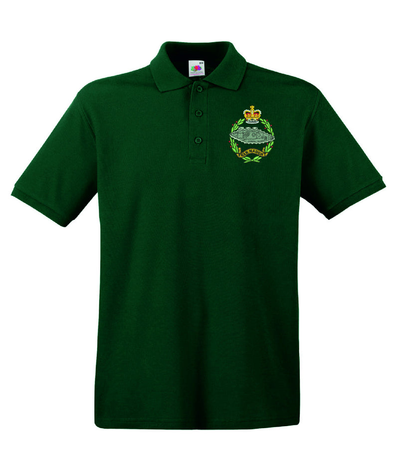 Royal Tank Regiment Polo Shirt UK | Embroidered RTR Military Polo Shirts