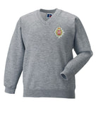 London Regiment V Neck Sweatshirt