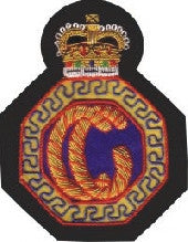 HM Coastguard Blazer Badge Bullion Wire