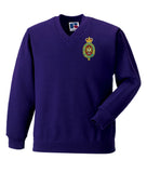 Blues And Royal V Neck Sweatshirt