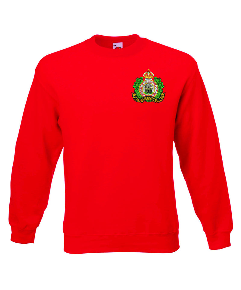 Official Suffolk Regiment Sweatshirts | Military Apparel UK