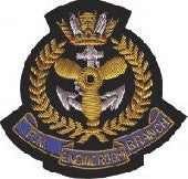 RN Engine Room Branch Blazer Badge